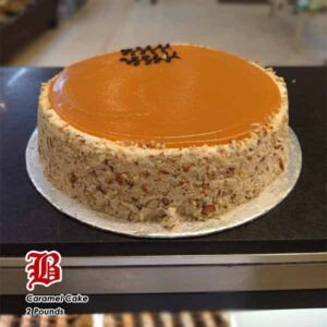 caramel cake