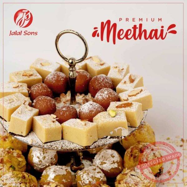 2 Kg Mix Regular Mithai Jalal Sons Lahore