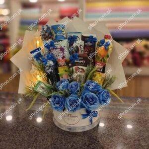 blue theme box
