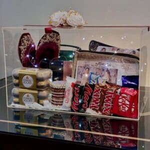big acrylic box for her